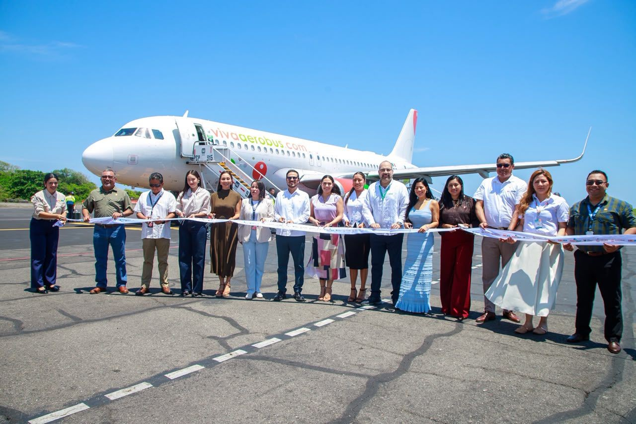 Colima receives inaugural AIFA-Manzanillo flight from Viva Aerobús; it transported 163 passengers